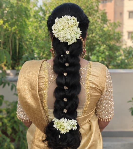 Hair styling practice work from professional training